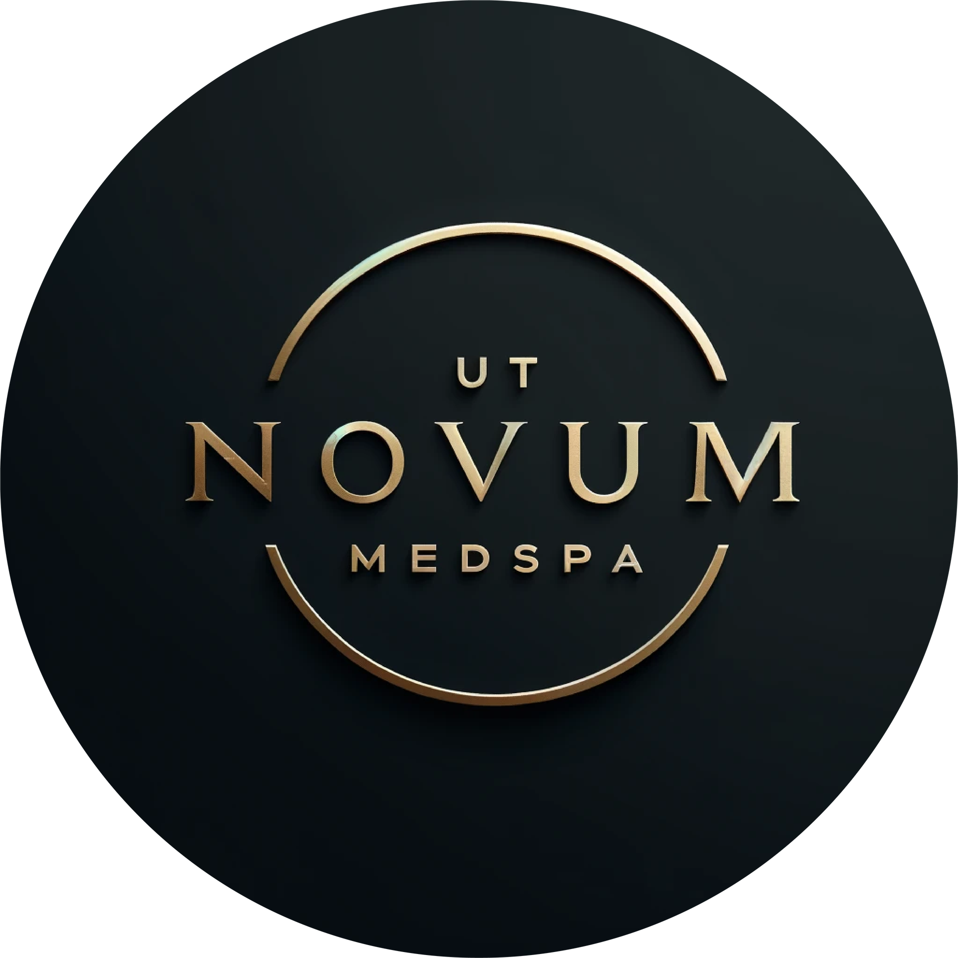 Ut Novum Medspa and wellness Logo